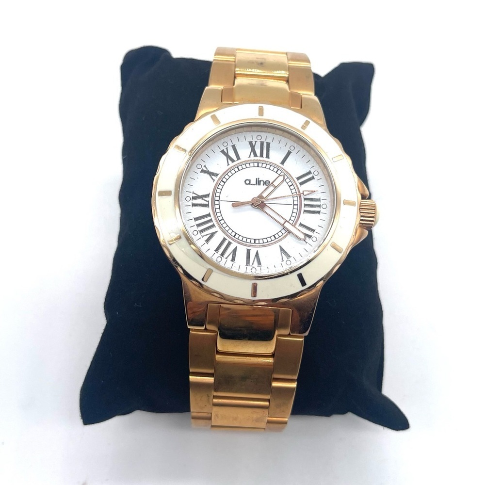 Aline Gold Women's Watch